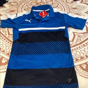 NWT Men’s puma quick dry polo